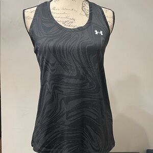 Under Armour Women's Patterned Black Tank Top